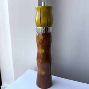 Robert Wilhelm Raw Designs Tall Pepper Grinder Salt Shaker Combo William Bounds